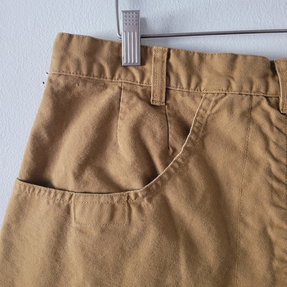 Patagonia Mens Stand Up 5" Shorts Size 35 EUC Brown Sold Out Durable Outdoors - Picture 7 of 10